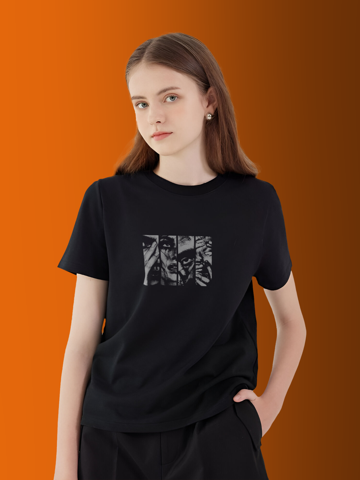 Fractured Face Tshirt