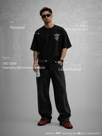 The Monster Energy Unisex Black Oversized Tshirt