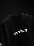 The Baddiemeister Unisex Black Oversized T-Shirt