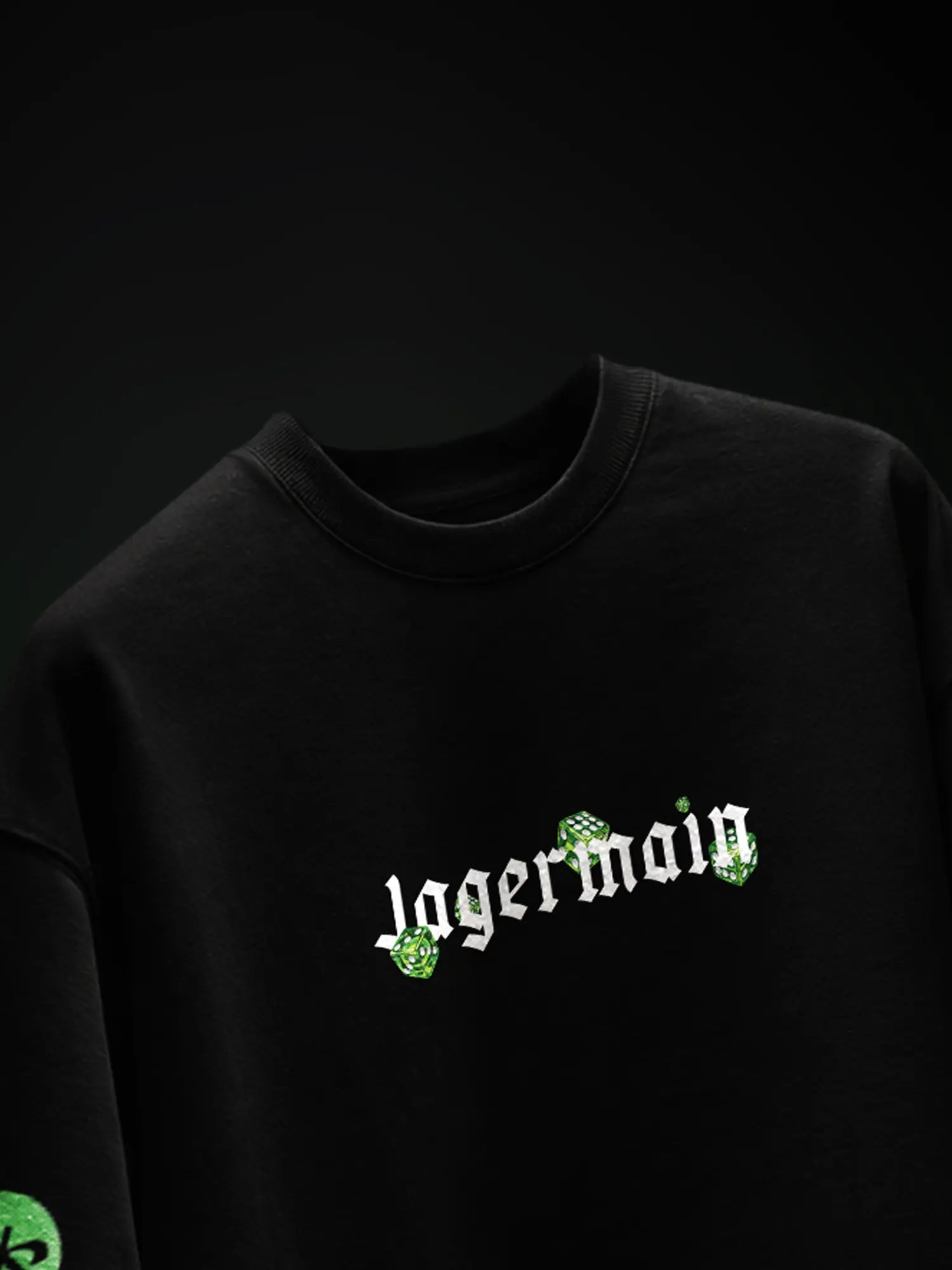 The Baddiemeister Unisex Black Oversized T-Shirt