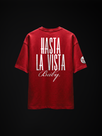 The Final Act Unisex Red Oversized T-Shirt