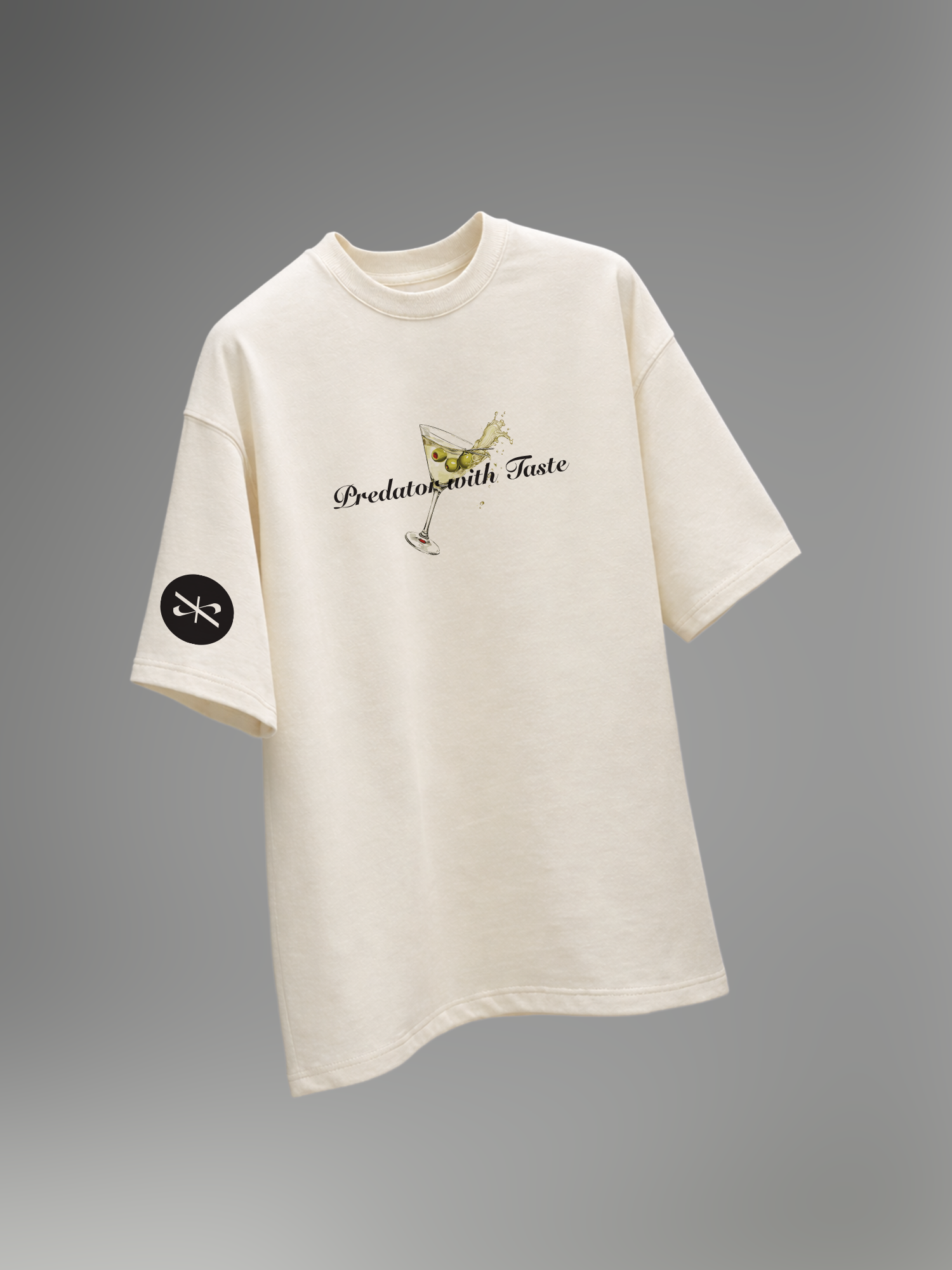 Predator's Pour Unisex Off-White Oversized T-Shirt