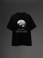 Shadow Plan Black Unisex Oversized Tshirt