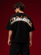 God's Plan Black Oversized T-Shirt