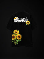 The Sunflower Theory Unisex Black Oversized T-Shirt