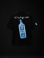 The Slay-Fire Unisex Black Oversized T-Shirt