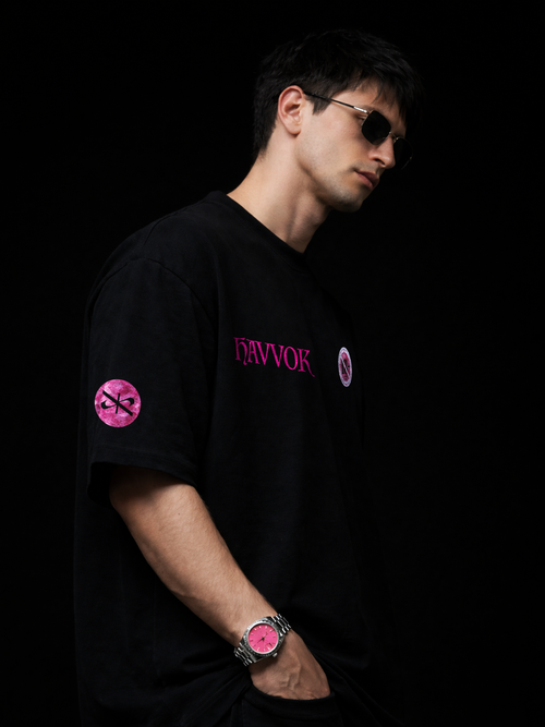 The Deluxe Disorder Unisex Black Oversized T-Shirt