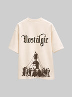 The Vintage Unisex Off-White Oversized T-Shirt