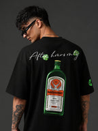 The Baddiemeister Unisex Black Oversized T-Shirt