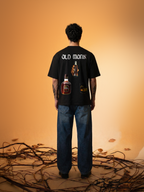 The Ritual Unisex Black Oversized T-Shirt