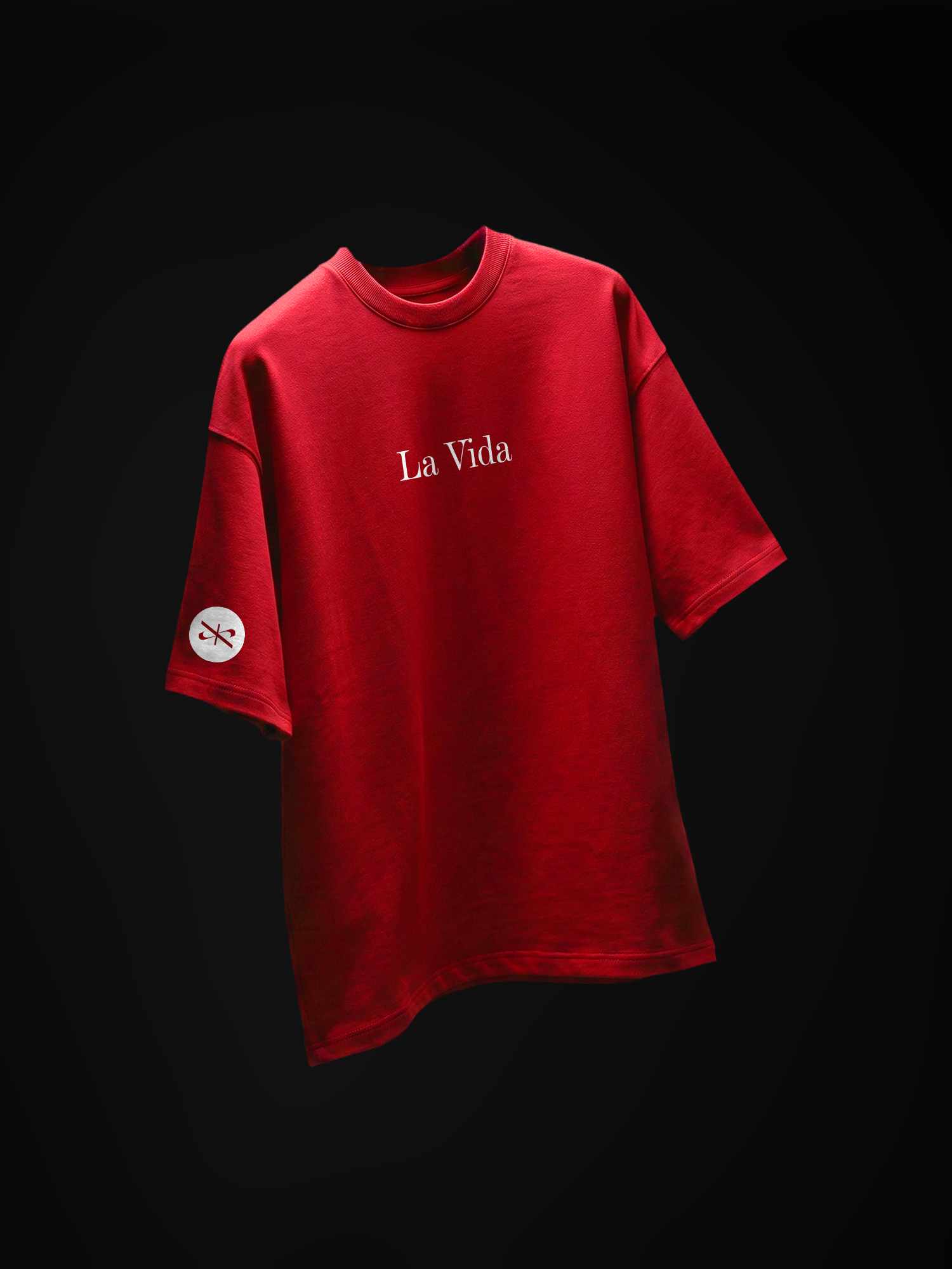 The Final Act Unisex Red Oversized T-Shirt