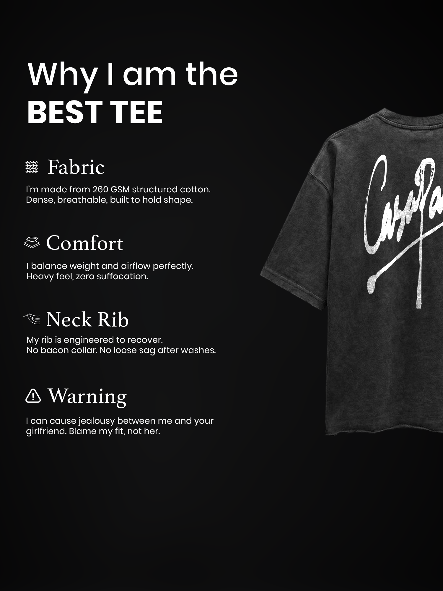 Barbed Unisex Boxy-Fit Tshirt