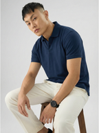 Classic Navy-Blue Unisex Polo