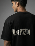 Eclipsed Dreams Unisex Black Oversized T-Shirt