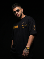 The Unapologetic Unisex Black Oversized Tshirt