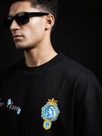 The Slay-Fire Unisex Black Oversized T-Shirt