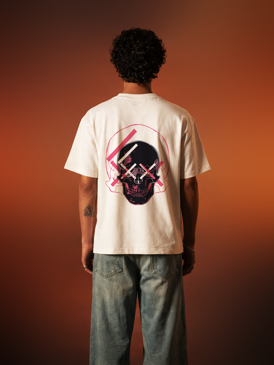 Cold Memory Unisex Off-White Oversized T-Shirt