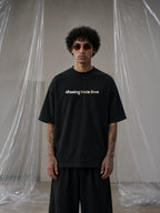 The Sunflower Theory Unisex Black Oversized T-Shirt