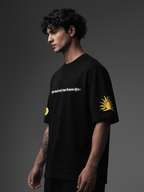 Holy Havoc Unisex Black Oversized T-Shirt