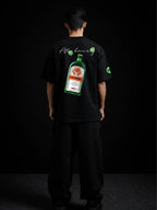 The Baddiemeister Unisex Black Oversized T-Shirt