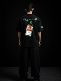 The Baddiemeister Unisex Black Oversized T-Shirt