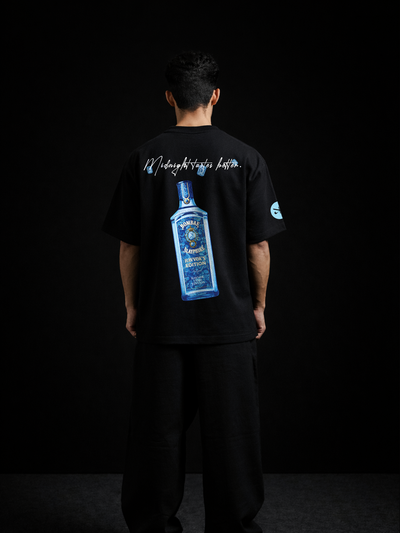 The Slay-Fire Unisex Black Oversized T-Shirt