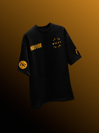 The Unapologetic Unisex Black Oversized Tshirt