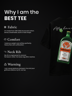 The Baddiemeister Unisex Black Oversized T-Shirt