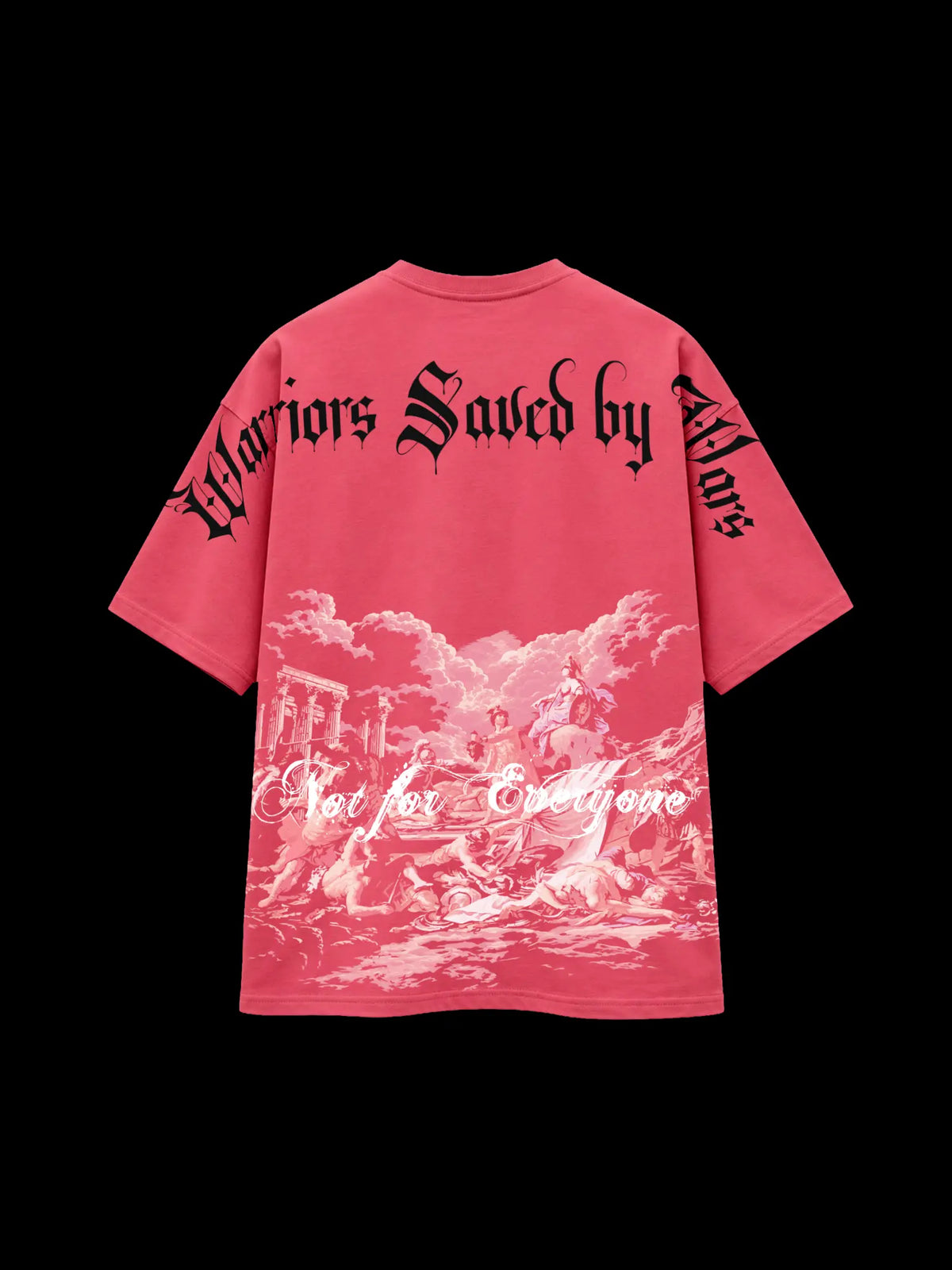 Saints Unisex Pink Oversized T-Shirt