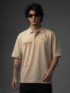 Havvok Signature Beige Unisex Polo