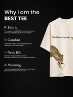 Predator's Pour Unisex Off-White Oversized T-Shirt