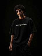 The Sunflower Theory Unisex Black Oversized T-Shirt