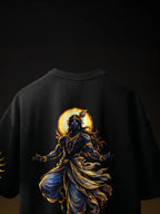 Holy Havoc Unisex Black Oversized T-Shirt
