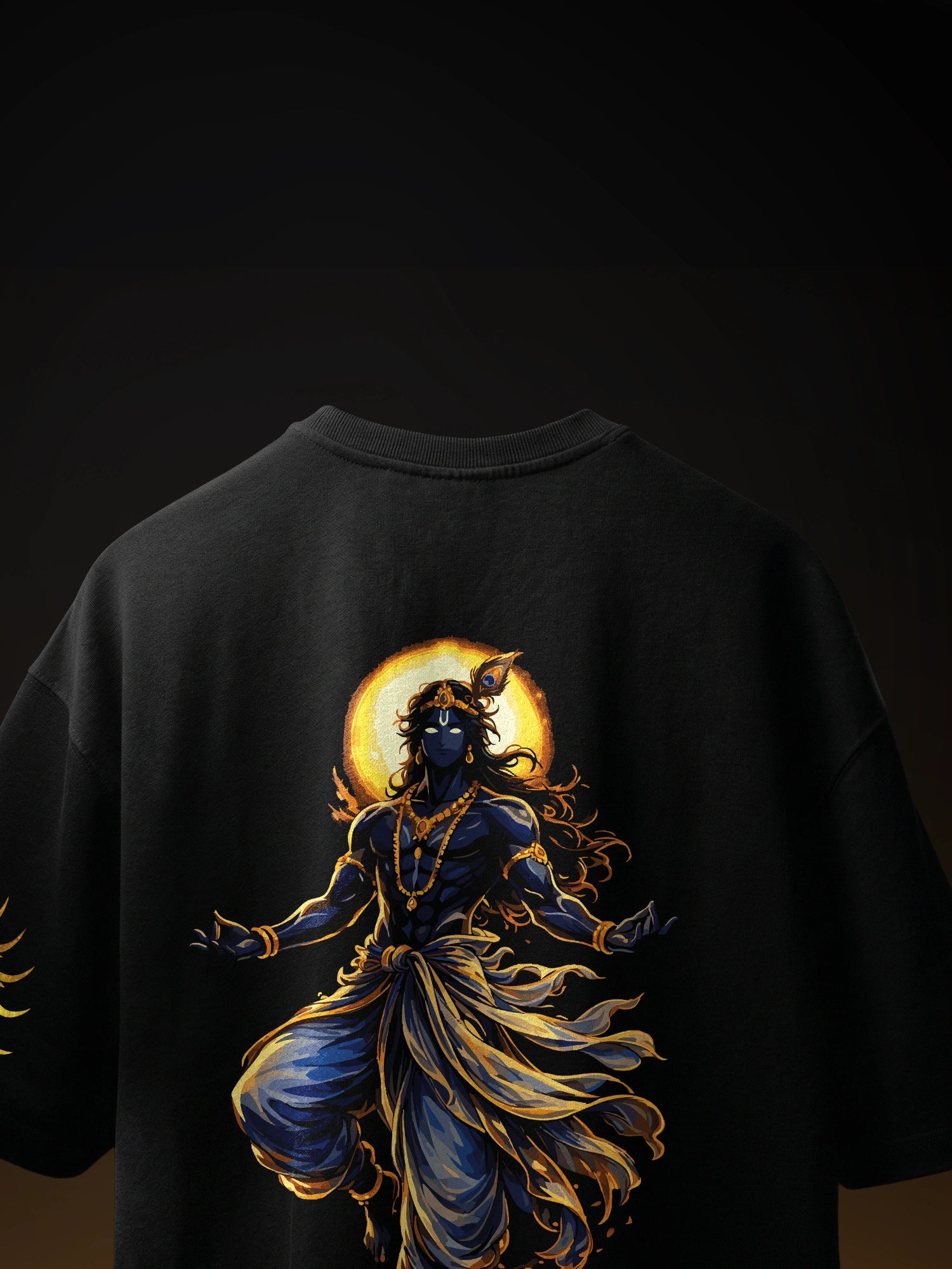 Holy Havoc Unisex Black Oversized T-Shirt