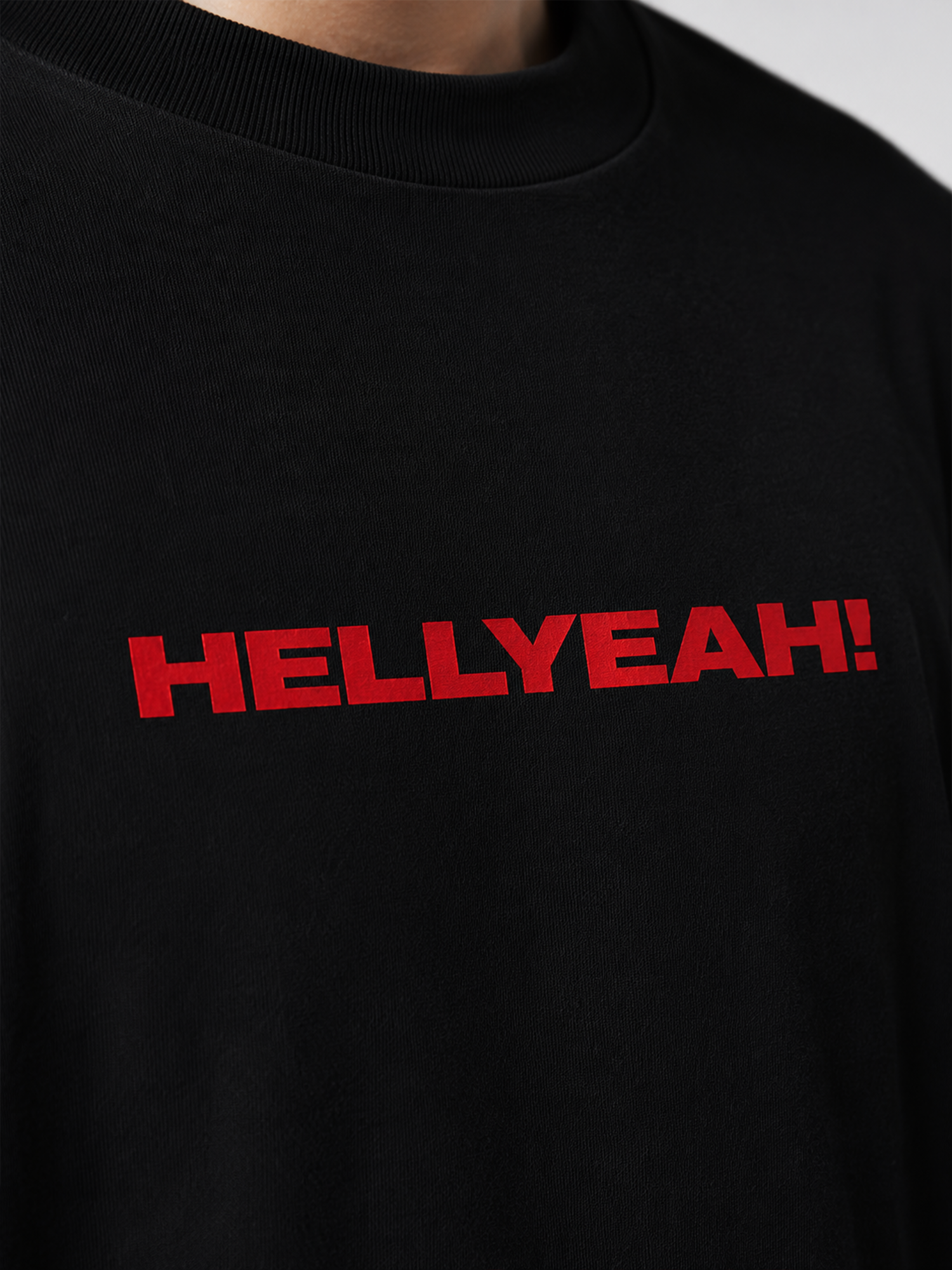 Going To Hell Unisex Black Oversized Tshirt