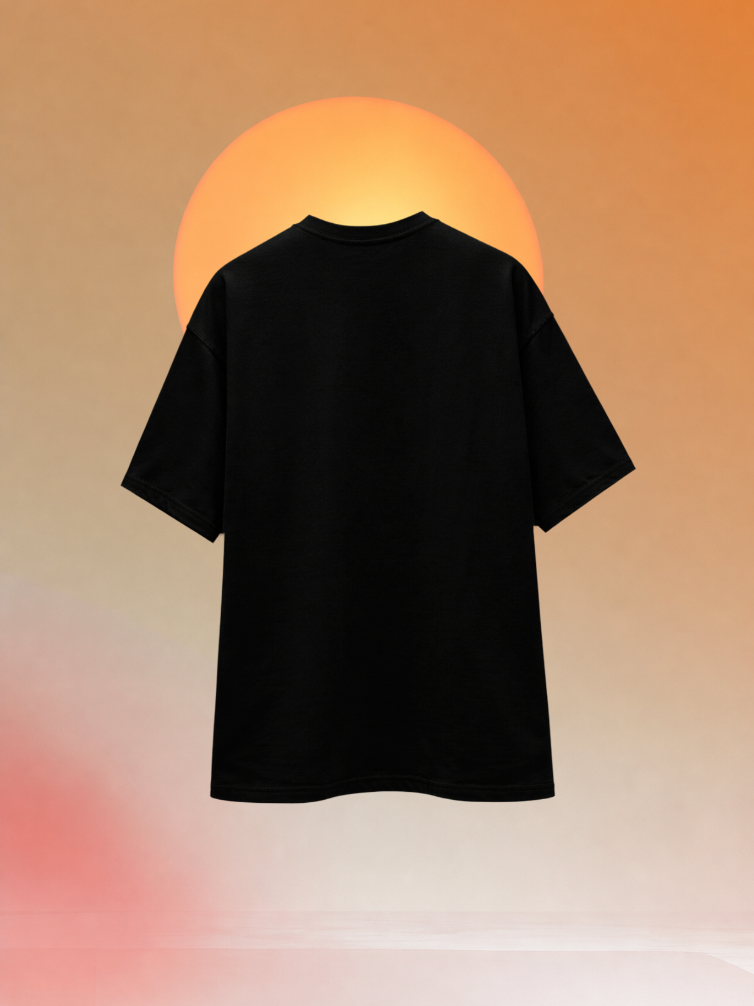 Classic Black Unisex Oversized T-Shirt