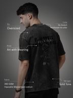 Dark Rose Tshirt - Black