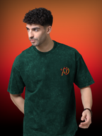 Blinding Lights Tshirt wore by model showing front design