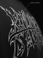 Noble Intentions Unisex Black Oversized Fit Fleece Hoodie