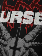 Cursed Soul Unisex Black Oversized Fit Fleece Hoodie