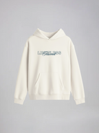 Earned Legacy Unisex Off White Oversized Fit Fleece Hoodie