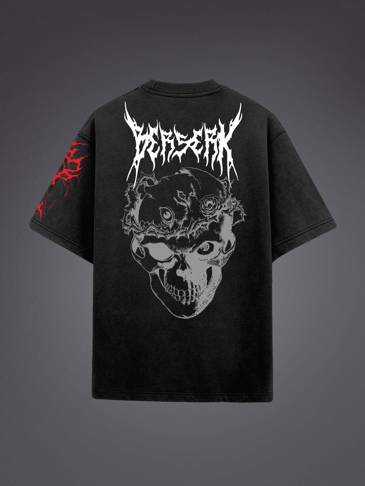 Black Skull Tshirt