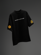 Holy Havoc Unisex Black Oversized T-Shirt