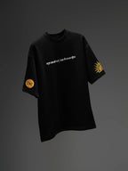 Holy Havoc Unisex Black Oversized T-Shirt