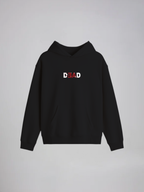 Sinister Skull Men's Black Oversized Fit Fleece Hoodie