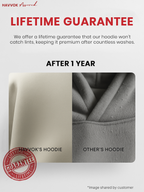 Sinister Skull Men's Black Oversized Fit Fleece Hoodie