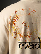 The Divine Command Unisex Off-White Oversized T-Shirt