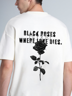 Dark Rose Off White Tshirt