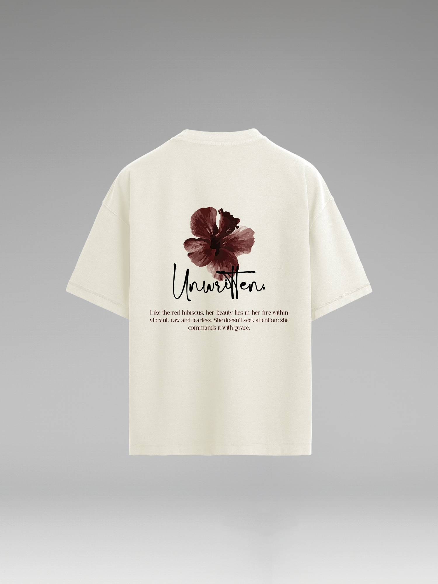Red Hibiscus Tshirt