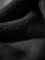 Sinister Skull Men's Black Oversized Fit Fleece Hoodie